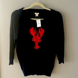 JCREW Lobster sweater
